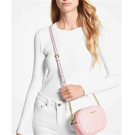 michael kors rose small quilted crossbody bag|Michael Kors extra small handbags.